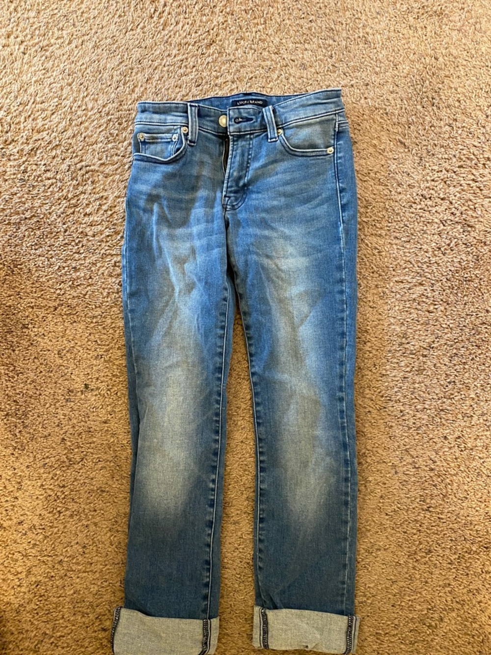 Lucky Brand Light Blue Boyfriend Jeans